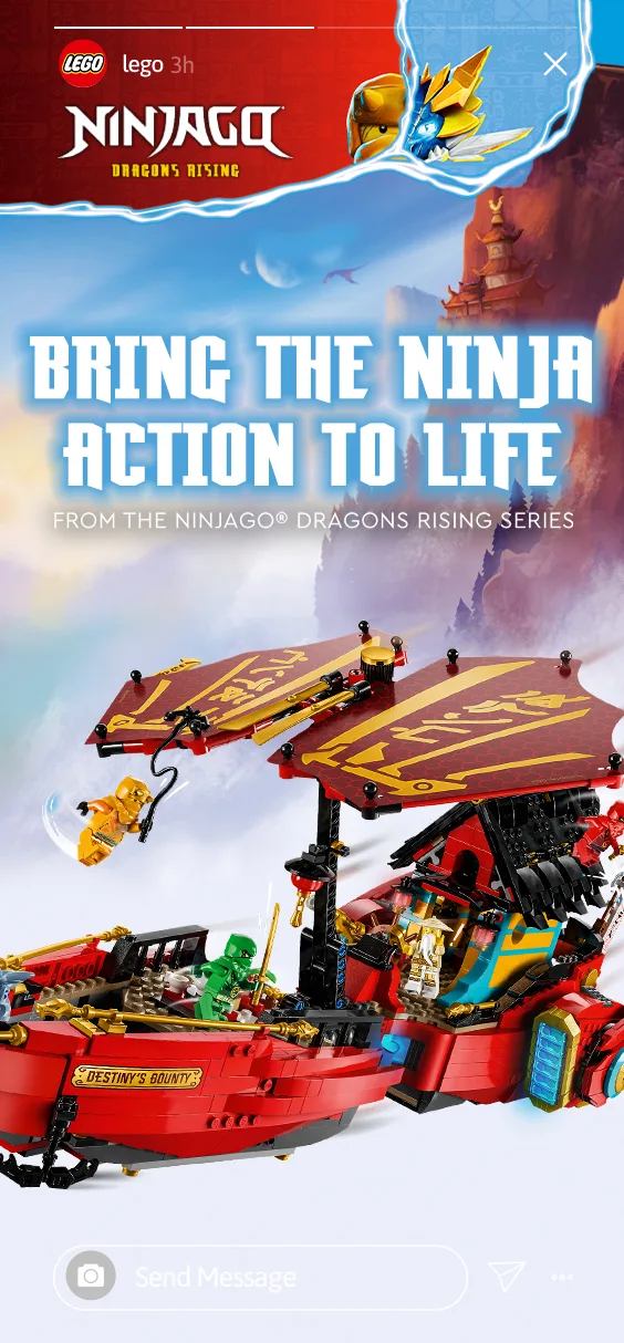 LEGO — Unleash the Dragon · Campaign detail 1