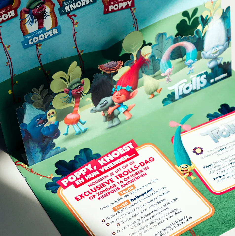 DreamWorks — Trolls: The Movie · Détail de campagne 1