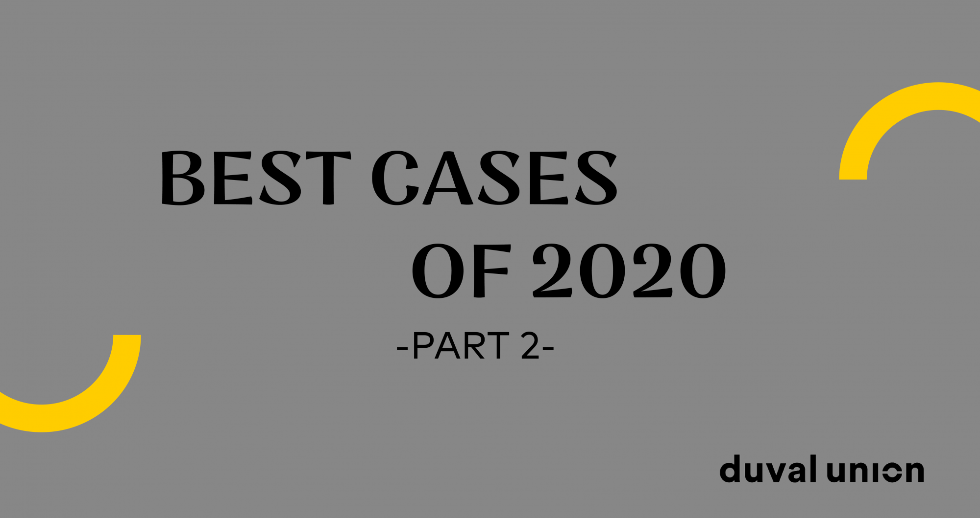 Best cases of 2020
